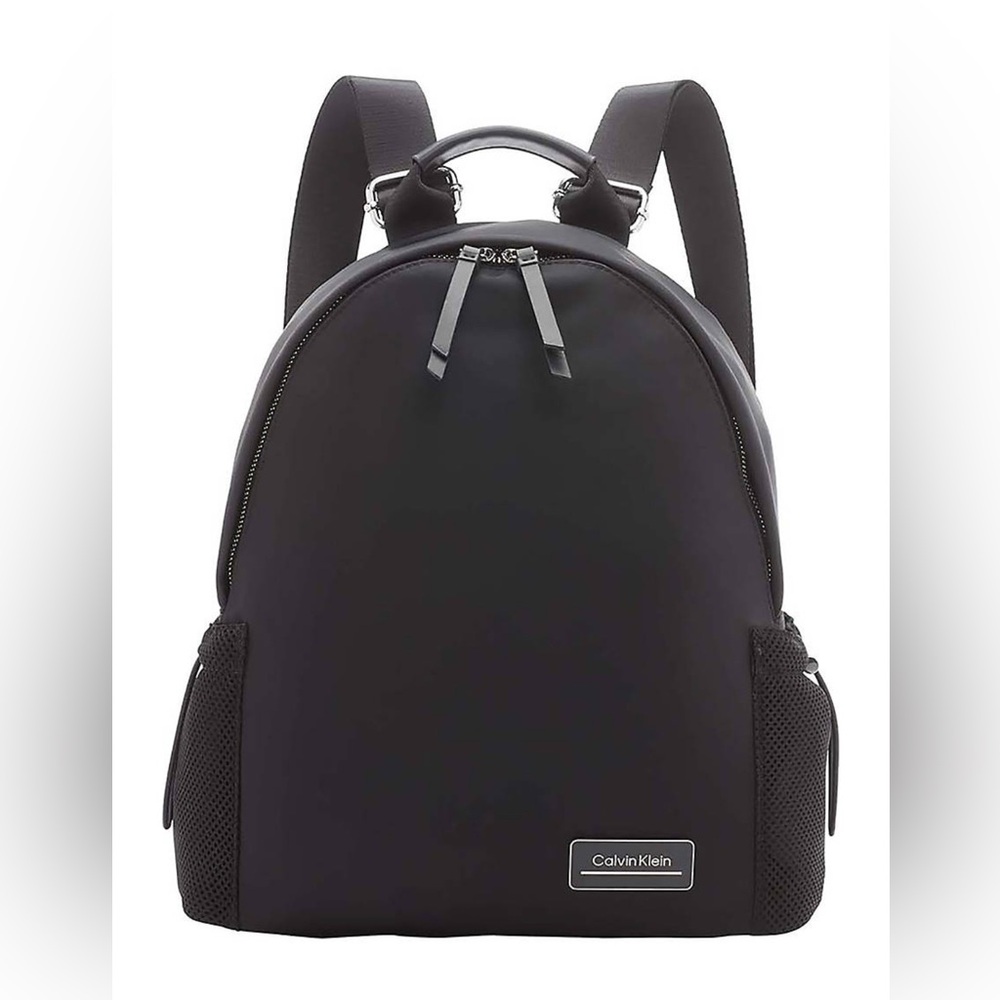 Calvin Klein Nylon Backpack, Black
